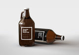 Growler Bottle | Beer Bottle | Beer Jug | Craft Beer Bottle Mock-Up