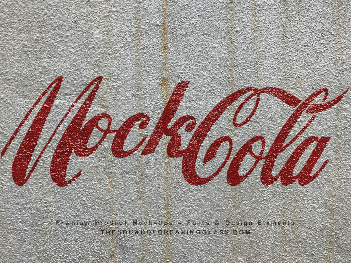 Vintage & Retro Rustic Decay - Logo Mock-Up